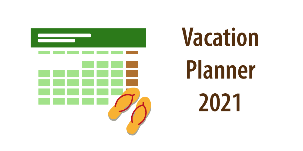 Header to Article "Vacation Planner 2021"