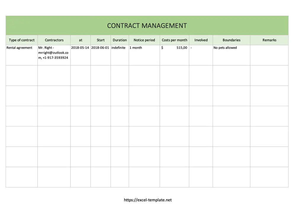 contract-management-excel