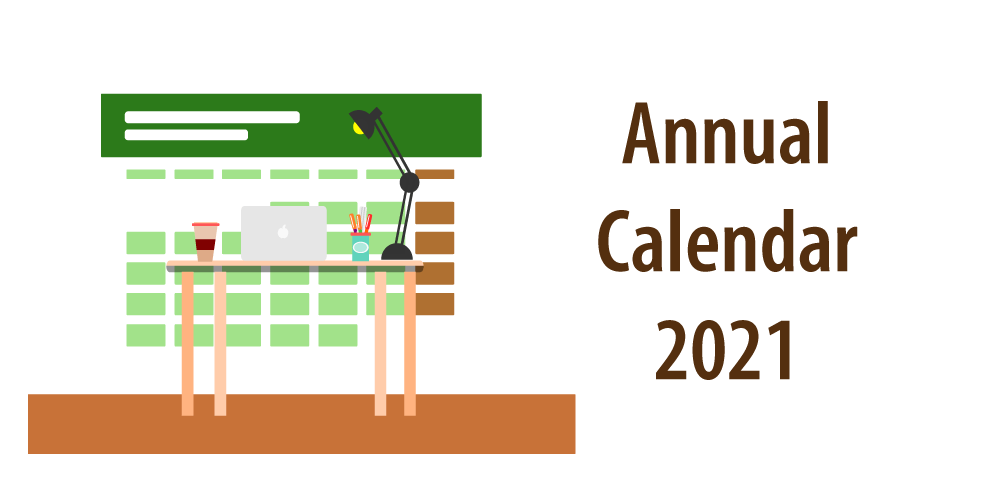 Header of article "full year calendar 2021"