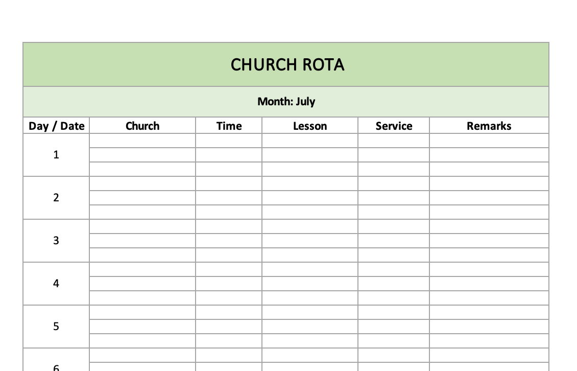 church-rota-excel-template-free