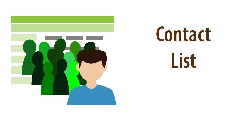Header for article "contact list excel template"
